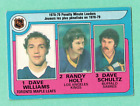 (1) DAVE TIGER WILLIAMS 1979-80 O-PEE-CHEE  # 4  MAPLE LEAFS LDR VG (I5486)