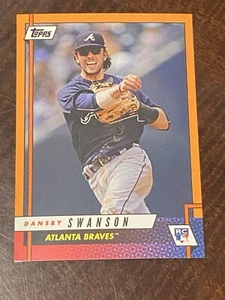 2017 Topps On Demand Rookie Class Orange Dansby Swanson #16O RC - Picture 1 of 2
