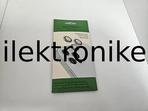 NEW Kate Spade New York Apple iPhone 14 Pro & 14 Pro Max Ring HD Lens Protector - Picture 1 of 3