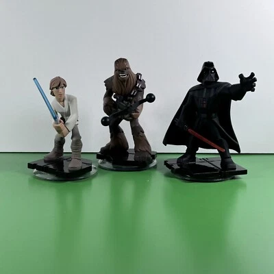 Disney Infinity 3.0 STAR WARS Bundle: Darth Vader, Chewbacca & Luke Skywalker - Image 1 of 4