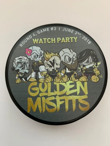 VEGAS GOLDEN KNIGHT GOLDEN MISFITS WATCH PARTY PUCK ROUND 4 GAME #3 JUNE 2 ,2018 Cover