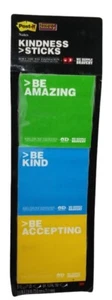Born This Way Foundation Kindness Sticks Post-It Haftnotizen NEU Akzeptiert - Bild 1 von 8