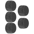 5x 20mm Internal Thread Sealed Pipe Joints PVC Circular Cap Pipe Cover Gray