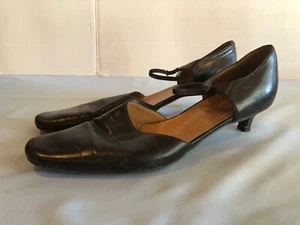 Tacones negros Dries Van Noten talla 39 para mujer VERO CUOIO - Imagen 1 de 12