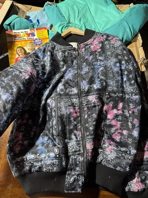 eptm tie dye bandana bomber abrigo Foto 1 de 2