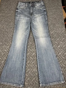 Judy Blue Jeans Women’s 11/30 Flare Wide Leg Stretch High Rise - Picture 1 of 10