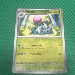 Ivysaur 002/165 Sv: Scarlet & Violet 151 Reverse Holo - Picture 1 of 1