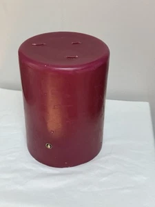 PARTYLITE RARE 3 Docht Stumpenkerze 3384 Ivory 8” x 6” Unbekannter Duft ohne Box NOS - Bild 1 von 7