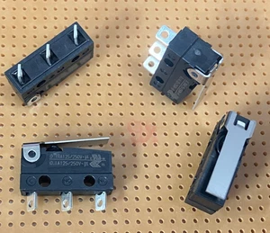100mA 250Vac SPDT Sub Minature Lever Solder Lug Microswitch Zippy SW2 Multi Qty - Picture 1 of 6