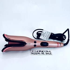 CHI Spin N Curl, Curling Iron Healthy & Shiny Effortless Curls 1" Rose Gold NBOX - Picture 1 of 12
