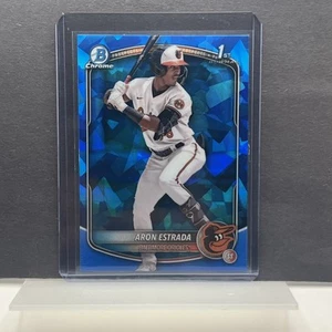 Bowman 2025 cromo zafiro Aron Estrada 1st Bowman #BCP-33 Baltimore Orioles - Imagen 1 de 11