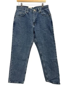 Wrangler Five Star Jeans Mens 32x30 Blue Relaxed Fit Premium Denim Cotton - Picture 1 of 11