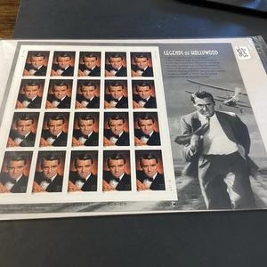 Scott #3692 -Cary Grant - Legends of Hollywood - Bogen mit 20 Briefmarken - 2002 - Neu in Verpackung - USA - Bild 1 von 2