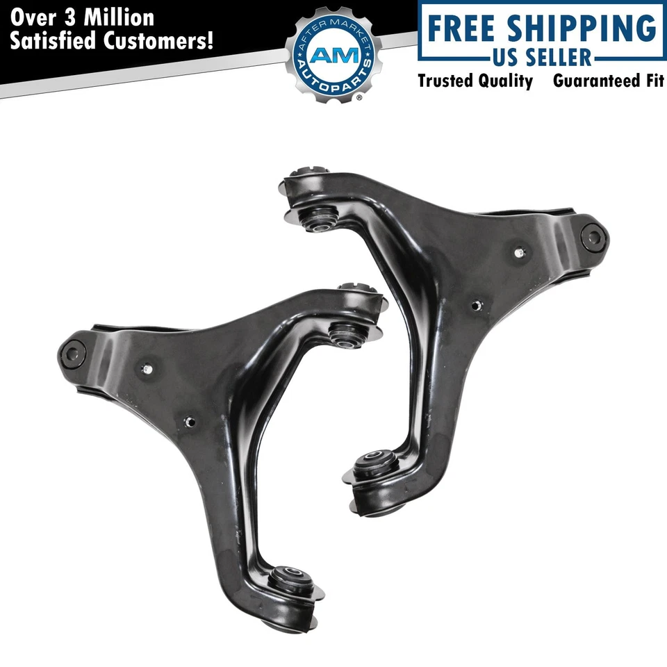 Juego de pares de brazos de control inferiores delanteros izquierdo derecho derecho derecho para Chevy Buick Oldsmobile Foto 1 de 4