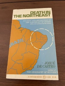 Death in the Northeast by Josue de Castro Vintage 1969 Brazil Poverty Revolution - Picture 1 of 5