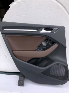 2015 to 2018 AUDI A3 DOOR INTERIOR PANEL LEFT REAR, TRIM PANEL DRIVERS SIDE - Picture 1 of 3