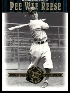 2001 Upper Deck Hall of Famers #15 Pee Wee Reese - Picture 1 of 2