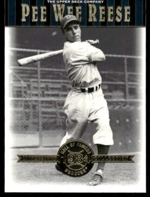 2001 Upper Deck Hall of Famers #15 Pee Wee Reese - Image 1 of 2