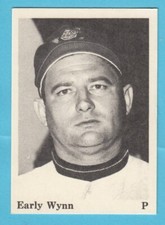 TCMA 1954  Early Wynn -- Cleveland Indians Baseball Card -- Box 701