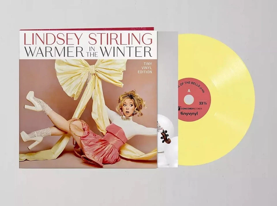 LINDSEY STIRLING & SABRINA CARPENTER - Warmer In The Winter 4" Single Mint/New Foto 1 de 1