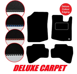 Deluxe Tailored Carmats fits Peugeot 107 2005 - 2014, 4pc set, 1 clips - Picture 1 of 13