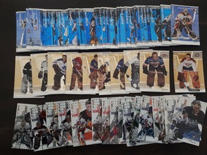 2002-03 In the Game Be A Player Between the Pipes, Partial Set of 105 Cards 