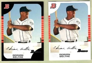 ADRIAN BELTRE Mariners ~ 2005 Bowman White Border #ed plus Base ~ FREE SHIPPING - Picture 1 of 2