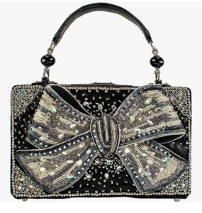 Mary Frances Bow-dacious, Black Bag NWT! - Picture 1 of 6