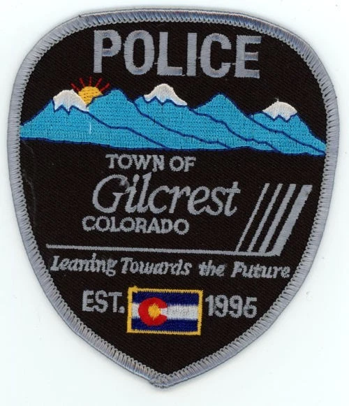 COLORADO CO GILCREST POLICÍA BONITO PARCHE HOMBRO SHERIFF Foto 1 de 1