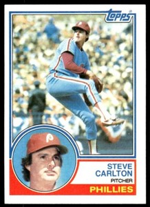 1983 Topps Steve Carlton Philadelphia Phillies #70