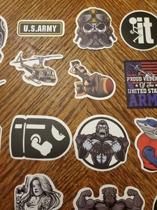 Sticker Lot. Military. Hard Hat. Tool Box. - Picture 1 of 10