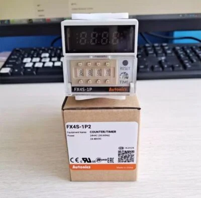 1PC NEW FOR Autonics FX4S-1P2 24VAC counter - Bild 1 von 3