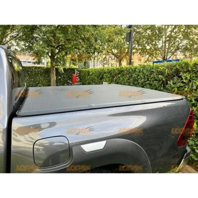Laderaumplane für Toyota Hilux 2015 - 2025 TOTAL BLACK Laderaumabdeckung Plane
