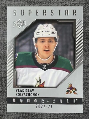 Vladislav Kolyachonok 2022-23 Upper Deck Series 2 Superstar Honor Roll #HR88 - Image 1 of 2