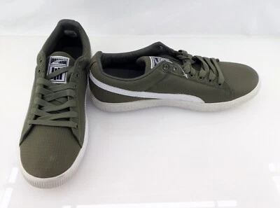 PUMA Shoes Roma Clyde Olive Green Sneaker Mismatched 8.5/9.5 - Image 1 of 4