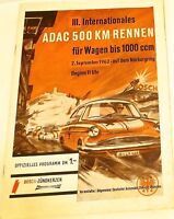 9 Juni 1968 III ADAC Mittelrhein Rennen  Nürburgring PROGRAMMHEFT å IV08 *