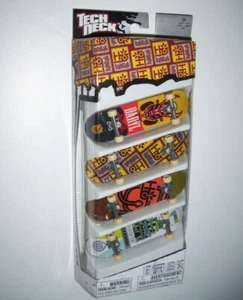 TECH DECK SET OF 4 HABITAT FINGERBOARD SKATEBOARDS 2011 SPINMASTER NEW - Picture 1 of 2