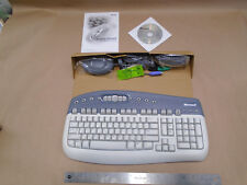 Microsoft Multimedia Keyboard w/ Wireless Optical Mouse T20-00001 ( Graybrige )