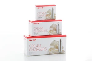 50 x MOSA 8g N2O Sahnekapseln - Lachgas für Sahnegeräte (ISI, Liss, Mosa) ✔