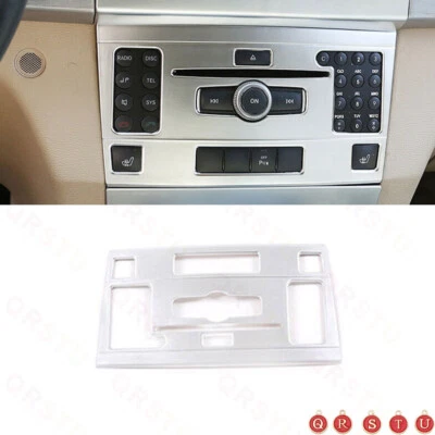 For Mercedes-Benz GLK 2009-2012 Matte Silver Console Volume Switch Panel Trim 1* - Image 1 of 4