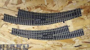 FLEISCHMANN 6142L 6142 R HO PROFI CURVED POINTS SET A PAIR OF.. - Picture 1 of 2