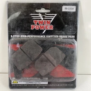 Twin Power X-Stop Sintered Brake Pads 59-2330 For Harley Sportster 2004-2013 - Picture 1 of 8
