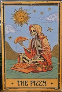 2x3 inch fridge magnets Tarot The Pizza - Imagen 1 de 2