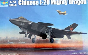 Trompetista: 1/72 Chengdu J-20 Mighty Dragon - Imagen 1 de 1