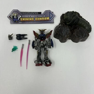 Figura de acción Bandai Mobile Suit Battle Scarred Shining Gundam accesorios Foto 1 de 4