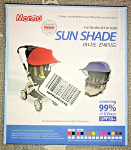 MANITO Red Sun Shade For Stroller And Car Seat (UTSS-26000-RED)