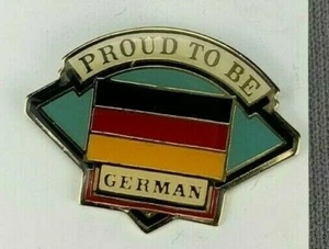 Orgulloso de ser pin alemán bandera de Alemania - bisutería - Imagen 1 de 2