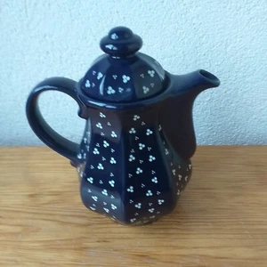 Winterling Anja Melanie blau weiß Kaffee Kanne 1,2 Liter  22 cm  - Bild 1 von 3