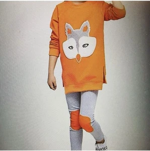 Orange Fox M Racle Girls 2 pieces top and bottom - Picture 1 of 9
