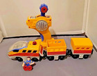 FISHER PRICE GEOTRAX GRAND CENTRAL STATION AERO & ERIC 2 Cars & Figure Works V1